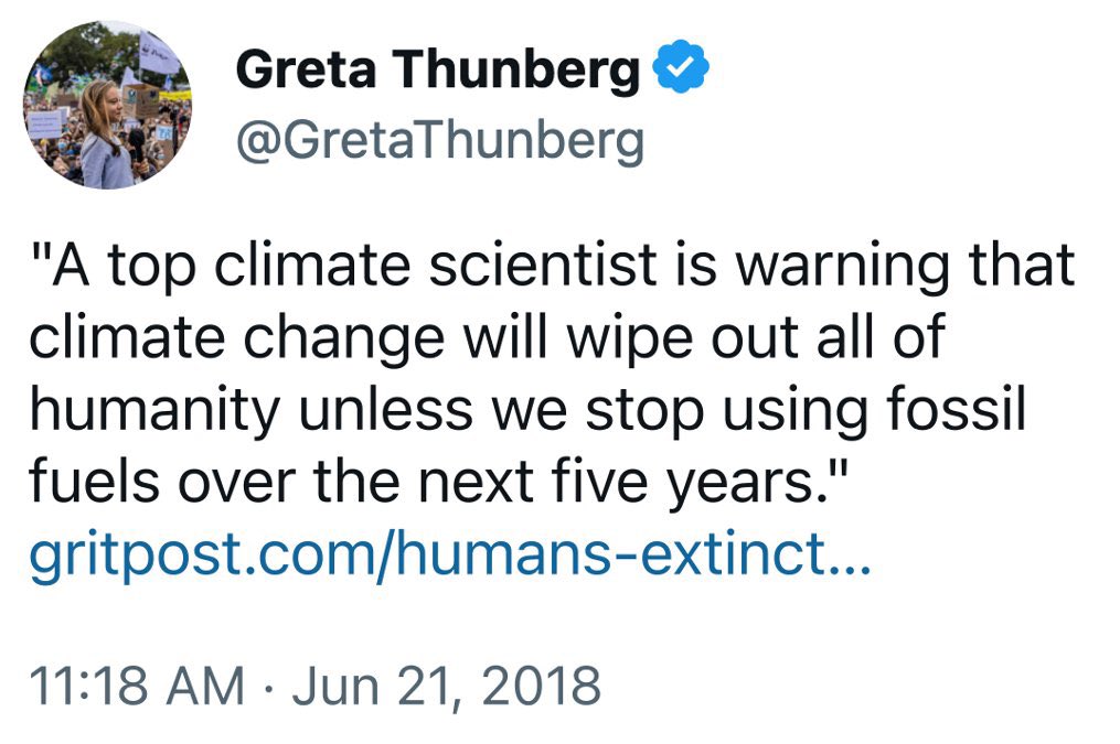goddek's tweet photo. Every climate prediction has failed.

The ice caps didn’t melt,
the seas didn’t swallow cities,
acid rain didn’t wipe out the forests,
the ozone hole didn’t fry us all,
global cooling never came,
hurricanes didn’t become more destructive,
polar bears didn’t go extinct,
and the world didn’t end.

Yet they keep moving the goalposts to make you pay even more taxes to “save” the climate.