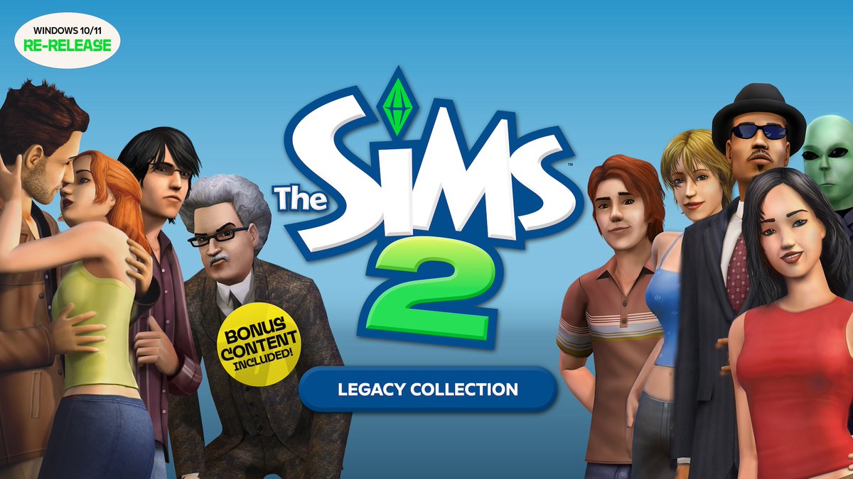 [AD] THE SIMS 2 IS BACK! 🎉

To celebrate The Sims 2 Legacy Collection' hitting PC, I am giving away of copy of the game (thanks to <a href="/EA/">Electronic Arts</a> <a href="/TheSims/">The Sims</a>)

what to do:
✅like AND repost
(optional): subscribe to youtube.com/@warwickreviews 

ENDS TUES 4th FEB @ 11:59pm GMT #EAPartner #thesims