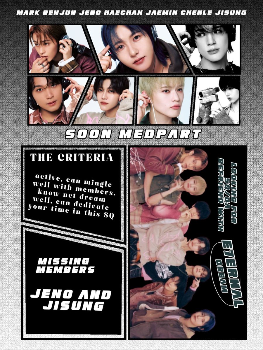 Attention NCT DREAM role players! 𝗻͟𝗰͟𝘁͟𝗱͟𝗿͟𝗶͟𝗮͟𝗺 is here to reunite lost members and build a stronger community. Are you a lost part or a carefree and sociable soul? this is your chance to join us! Spread the word to your OA/SQ!