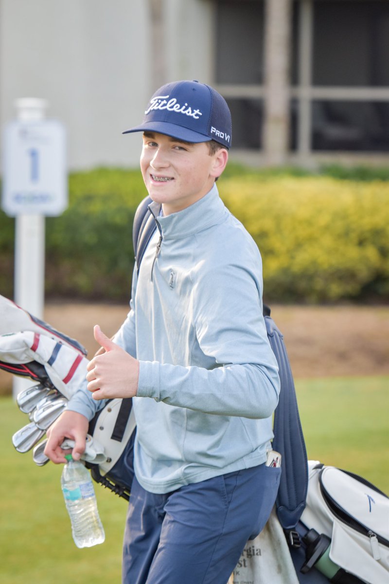 It is all smiles for the first round of the 34th Sea Pines Junior Heritage Junior Heritage! 👍🏻 84 players are teeing it up today at Atlantic Dunes, who are you cheering for?! 👏🏻⛳️