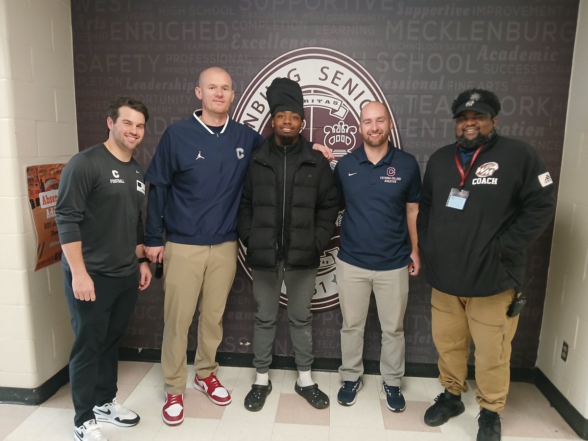 Catawba Back on Tuck Road <a href="/Coach_Overman/">Tee Overman</a> <a href="/CoachVellucci/">Jake Vellucci</a> <a href="/JSoftcheck/">Jordan Softcheck</a> <a href="/CatawbaFootball/">Catawba Football</a> <a href="/CatawbaIndians/">Catawba College Athletics</a> <a href="/WestMeckSports/">West Mecklenburg Athletics</a> <a href="/markwitdabandz/">Mark Foster jr</a> <a href="/charlottepreps/">Observer Preps</a> <a href="/PrepRedzoneNC/">Prep Redzone North Carolina</a> <a href="/PrepRedzone/">Prep Redzone 🏈</a> <a href="/pepman704/">Matt Morrow</a>