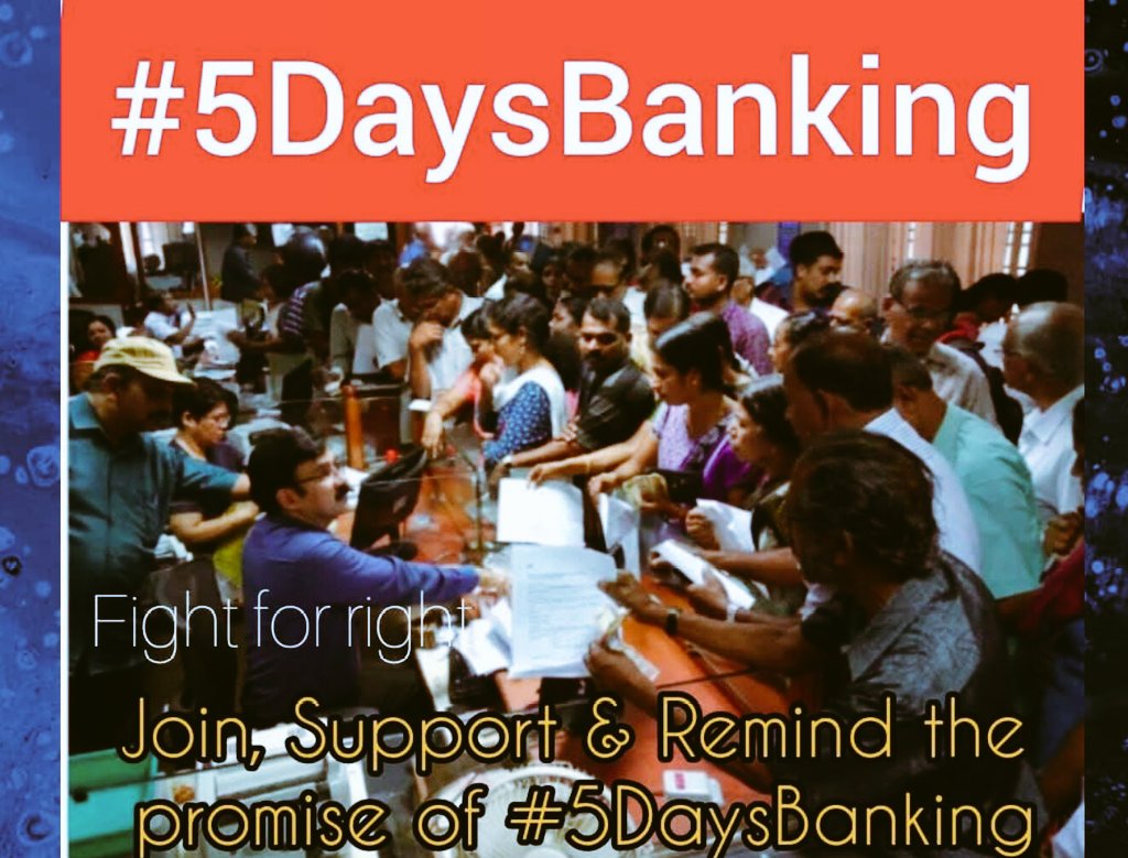 ramshankarsingh's tweet image. Given that most banking industry departments and regulators operate 5 days a week, the rise of technology has led to a significant surge in cashless transactions. #5DaysBanking would propel this growth further. Achieving a truly Digital India.  
@PMOIndia @FinMinIndia @DFS_India