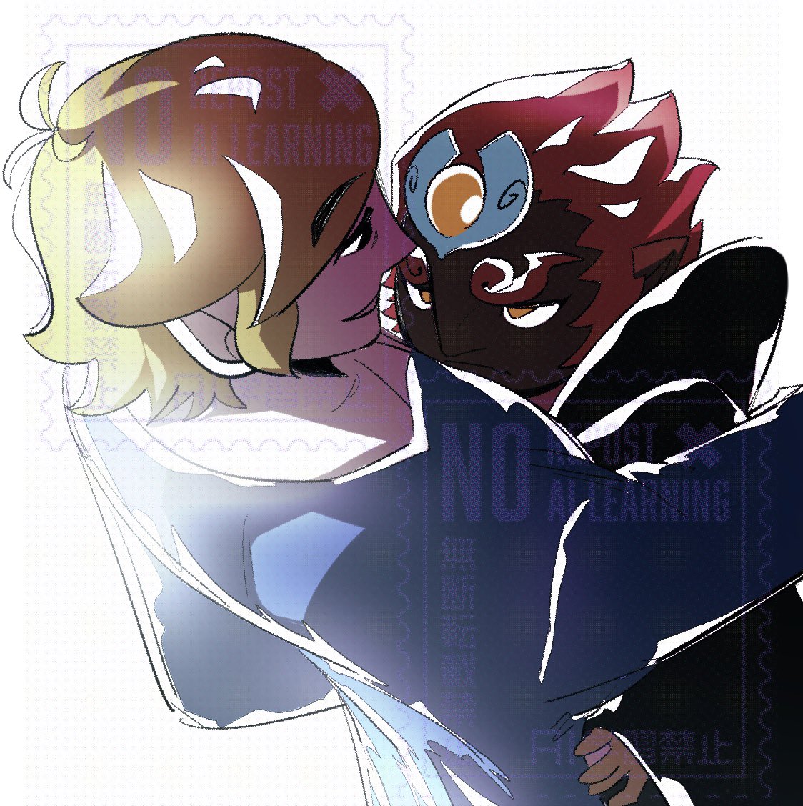 風ﾀｯｸｶﾞﾉﾘン体格差swapネタ(再掲