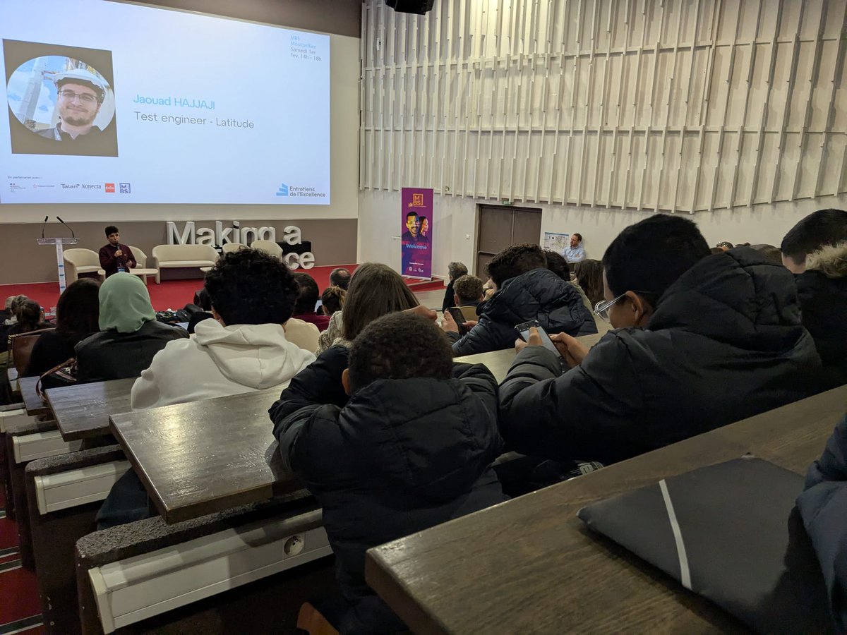 [Semaine des Cordées – avant-première #2] <a href="/Les_EE/">Les Entretiens de l'Excellence</a>  ont lieu en ce moment sur le campus de <a href="/MBS_edu/">MBS School of Business</a>. 50 professionnels de 15 secteurs d’activité échangent avec des élèves de la 4e à la Terminale. #lescordéesdelaréussite #égalitédeschances #lesentretiensdelexcellence #Montpellier