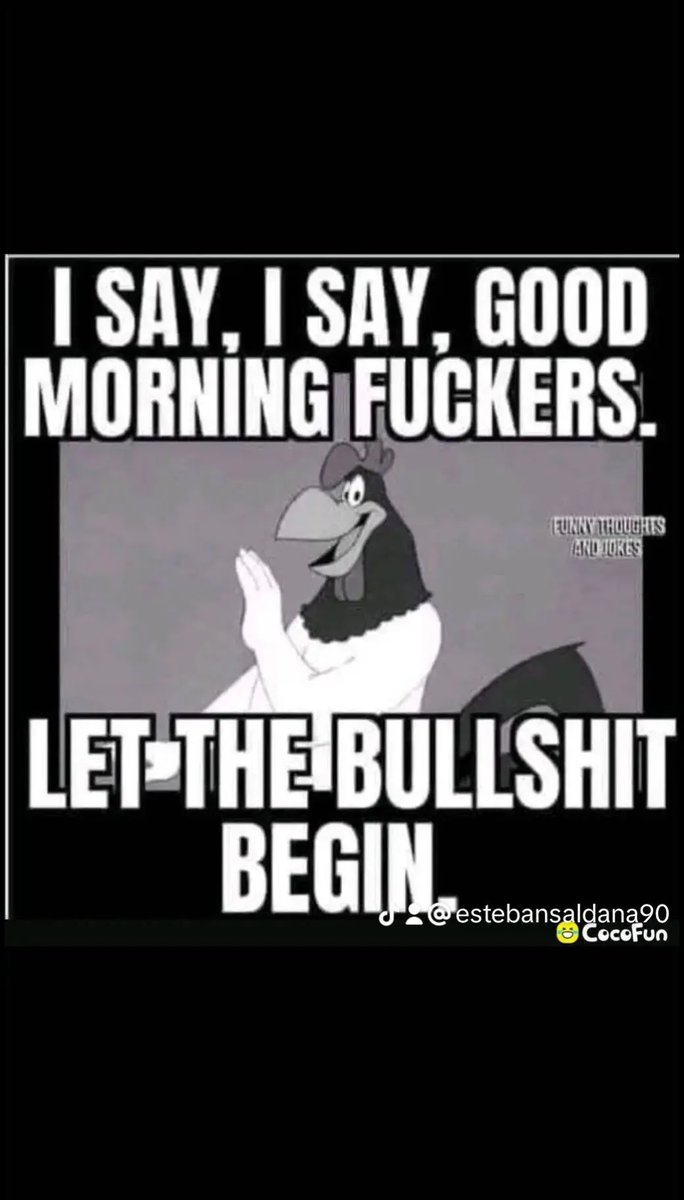 Good morning xers