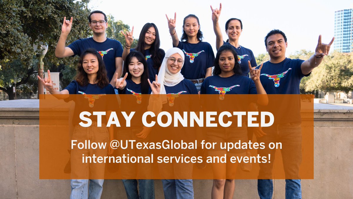 Texas Global ISSS (@utexasisss) on Twitter photo 🌎 Important update: we’re closing this account. For updates on services, resources and events, follow <a href="/UTexasGlobal/">Texas Global</a>. Thank you for your support and engagement! 🌎 Important update: we’re closing this account. For updates on services, resources and events, follow <a href="/UTexasGlobal/">Texas Global</a>. Thank you for your support and engagement!