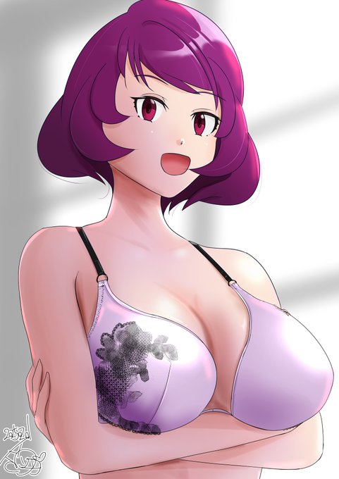 オリキャラお姉ちゃんのイラスト完成しました 