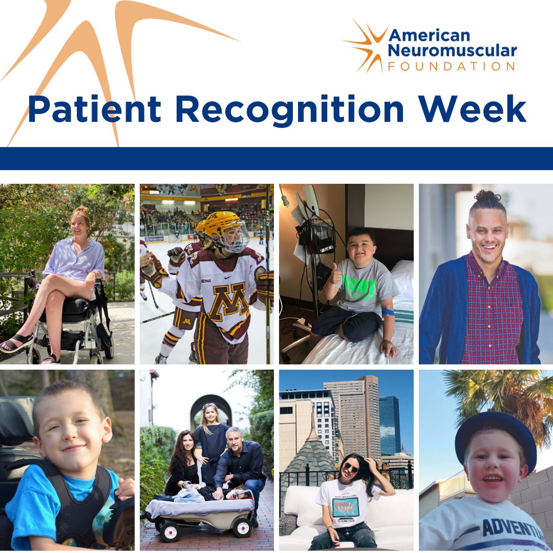 AmNmFoundation's tweet photo. Feb. 1-7 is Patient Recognition Week 🧡

The ANF celebrates the strength, resilience, and courage of those living with NMDs. Your journeys inspire us to continue advancing research and improving care.

Tag a patient who inspires you! 💪 #PatientRecognitionWeek #ANF #Neuromuscular https://t.co/yMA03MjSMq
