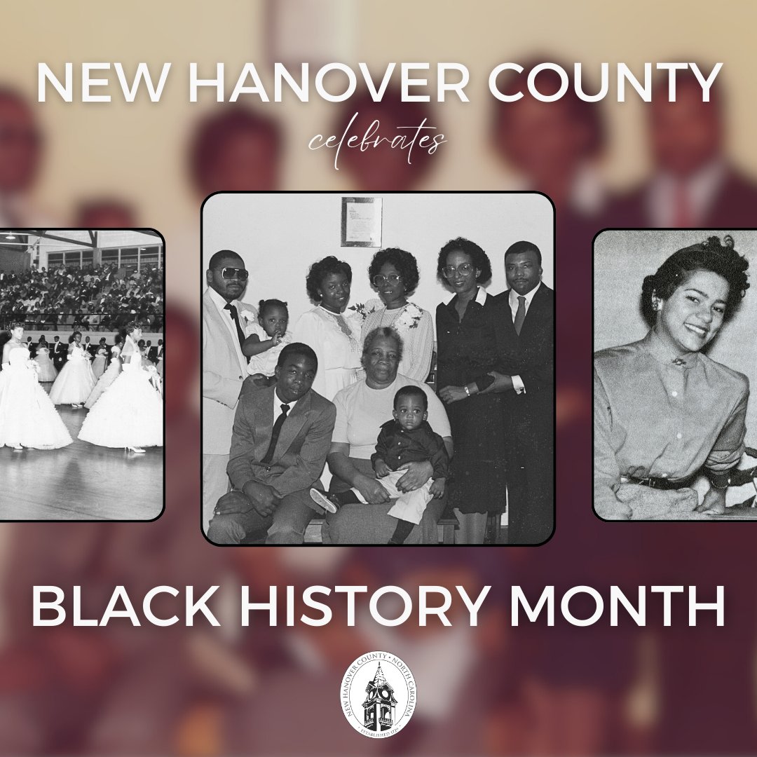 New Hanover County (@newhanoverco) on Twitter photo Today is the first day of Black History Month! #NHCgov celebrates our diverse coastal community and encourages residents to explore our rich local history year-round with free resources from <a href="/capefearmuseum/">Cape Fear Museum</a> and <a href="/nhclibrary/">New Hanover County Public Library</a>.
🏛️ CapeFearMuseum.com
📚 NHCLibrary.org Today is the first day of Black History Month! #NHCgov celebrates our diverse coastal community and encourages residents to explore our rich local history year-round with free resources from <a href="/capefearmuseum/">Cape Fear Museum</a> and <a href="/nhclibrary/">New Hanover County Public Library</a>.
🏛️ CapeFearMuseum.com
📚 NHCLibrary.org
