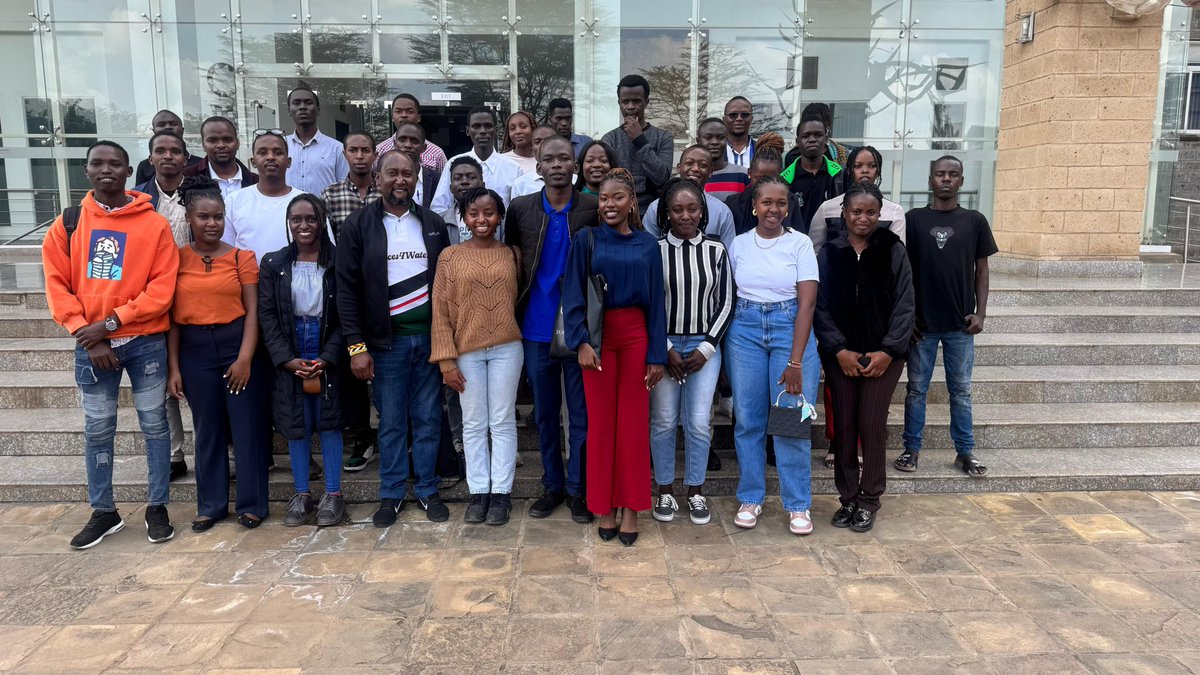 A group photo done during the youth strategic engagement in the water sector. University students were encouraged to join Water Resource Users Association in order to protect our water resources. #WorldWetlandsDay 
@strath <a href="/Africa_WaterAmb/">Africa Water Ambassadors</a> 
<a href="/WWF_Kenya/">WWF-Kenya</a> <a href="/KCCWG/">The Kenya Climate Change Working Group</a> @SEAFKenya
