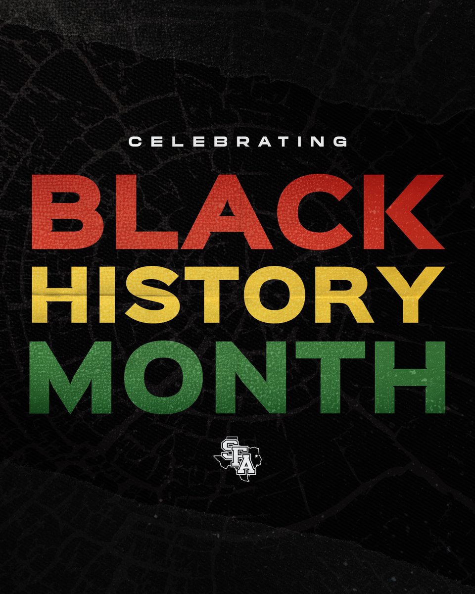 SFA Athletics is proud to celebrate #BlackHistoryMonth! 

#AxeEm