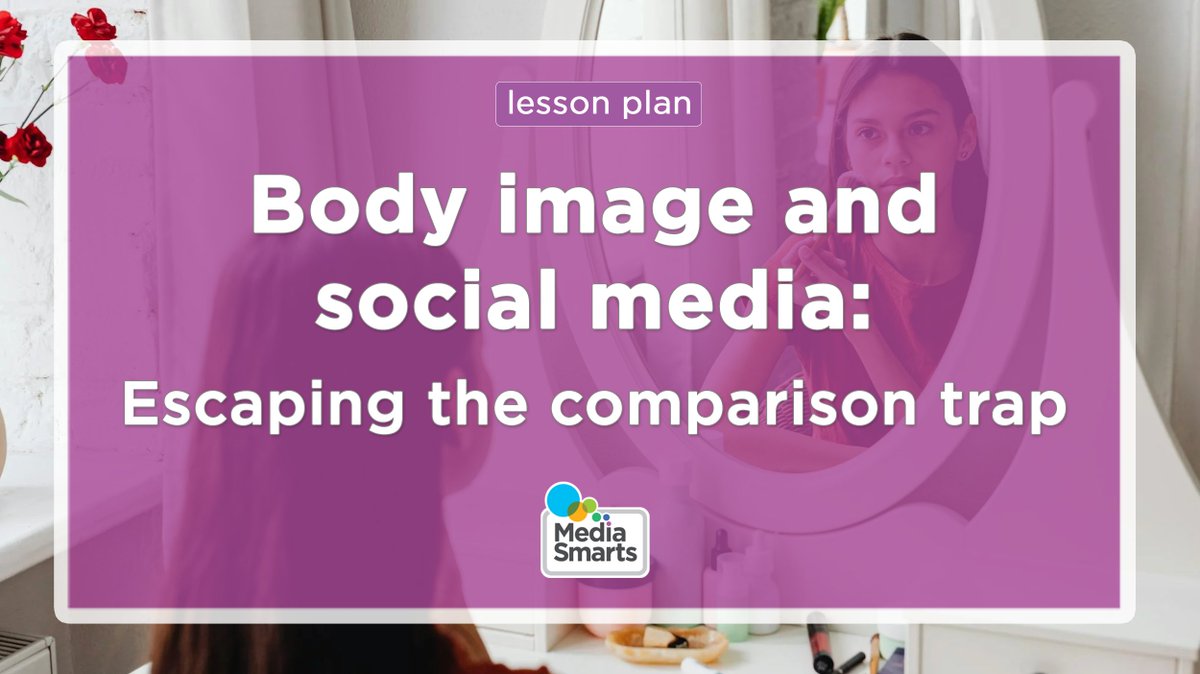 For the first day of Canada’s Eating Disorders Awareness Week, here’s a free lesson plan for Grade 9-12 students on the impacts that social media can have on body image and self-esteem: ow.ly/TBfO50URqsi #EDAW