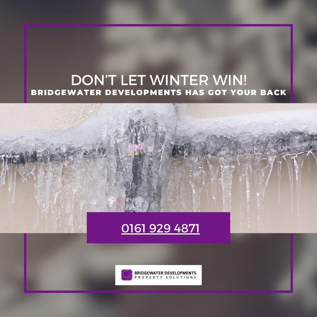 bridgewaterdev's tweet photo. ❄️ Frozen pipes? Roof leaks? Heating issues? Winter can be harsh on your home, but we've got your back! 
Our expert team will fix those cold-weather woes so you can stay warm and worry-free. 
Call us today to book your winter repair service! 🔧
#WinterRepairs #StayWarm #HomeCare https://t.co/cvpNuECa1r