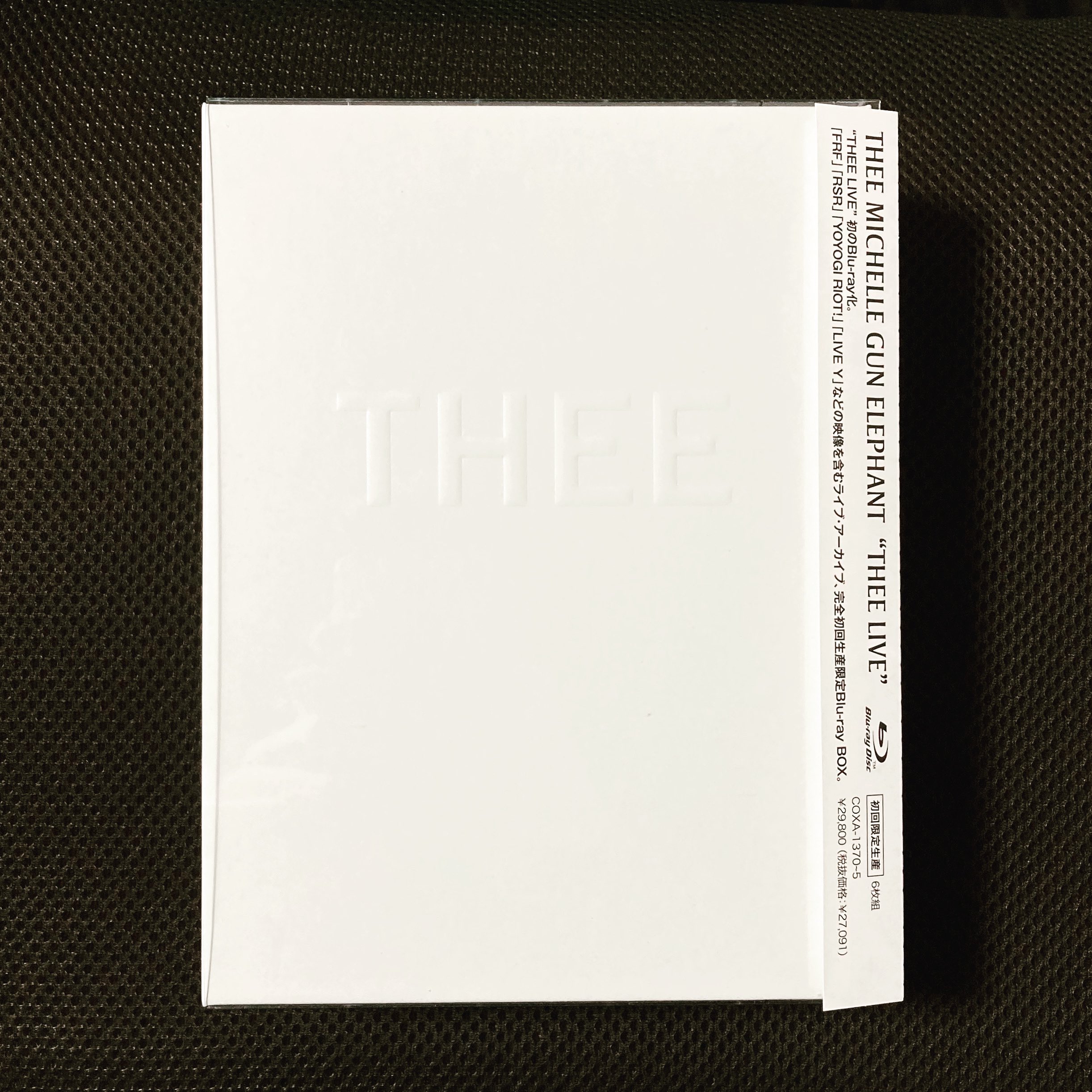 Blu-ray】ミッシェルガンエレファント/THEE LIVE〈6枚組〉初回限