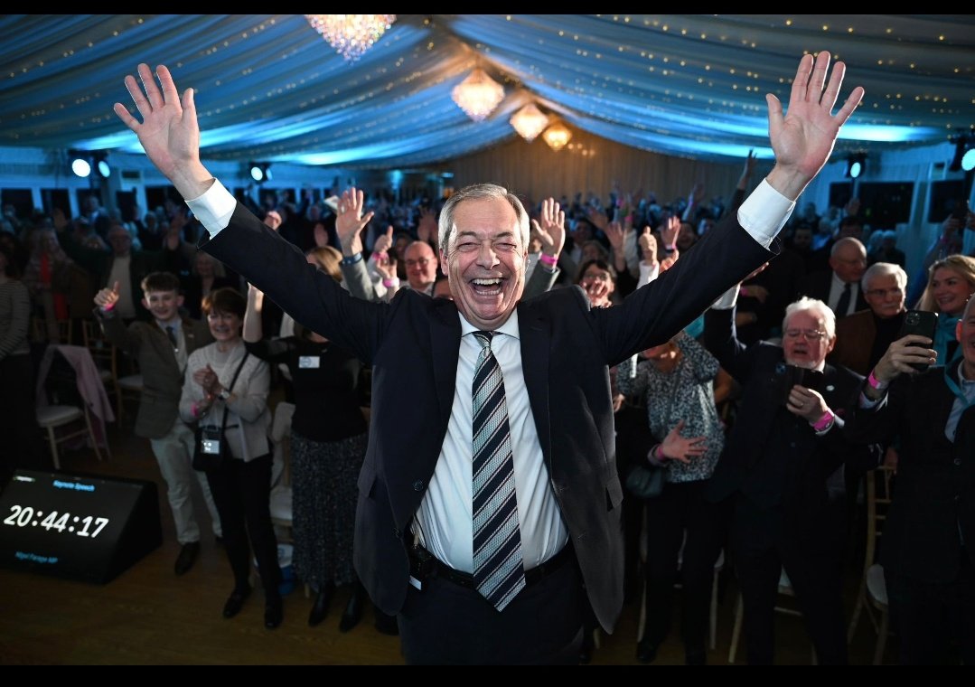 Parody Nigel Farage tweet media