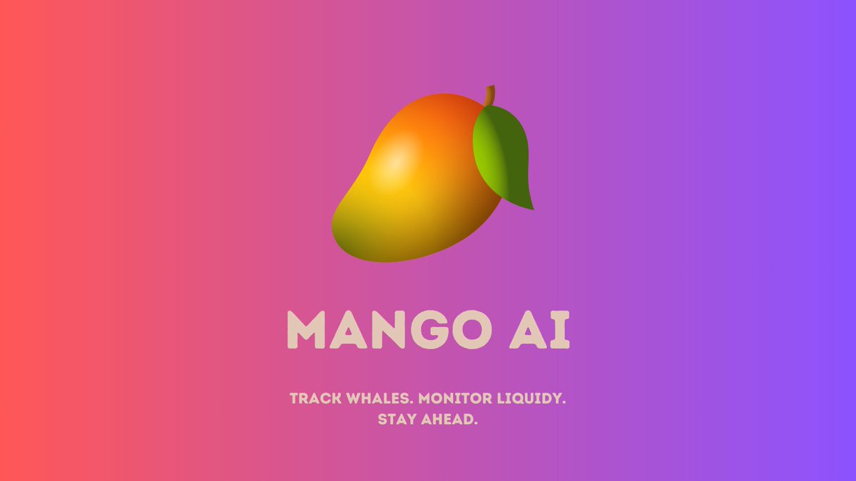 Mike was tracking a new token, wondering if whales were buying or dumping. He didn’t want to get caught in a bad trade.

Enter Superfruits’ Mango AI Agent (coming soon 👀). With a quick search, it will reveal whale movements, track liquidity shifts, and analyze holder