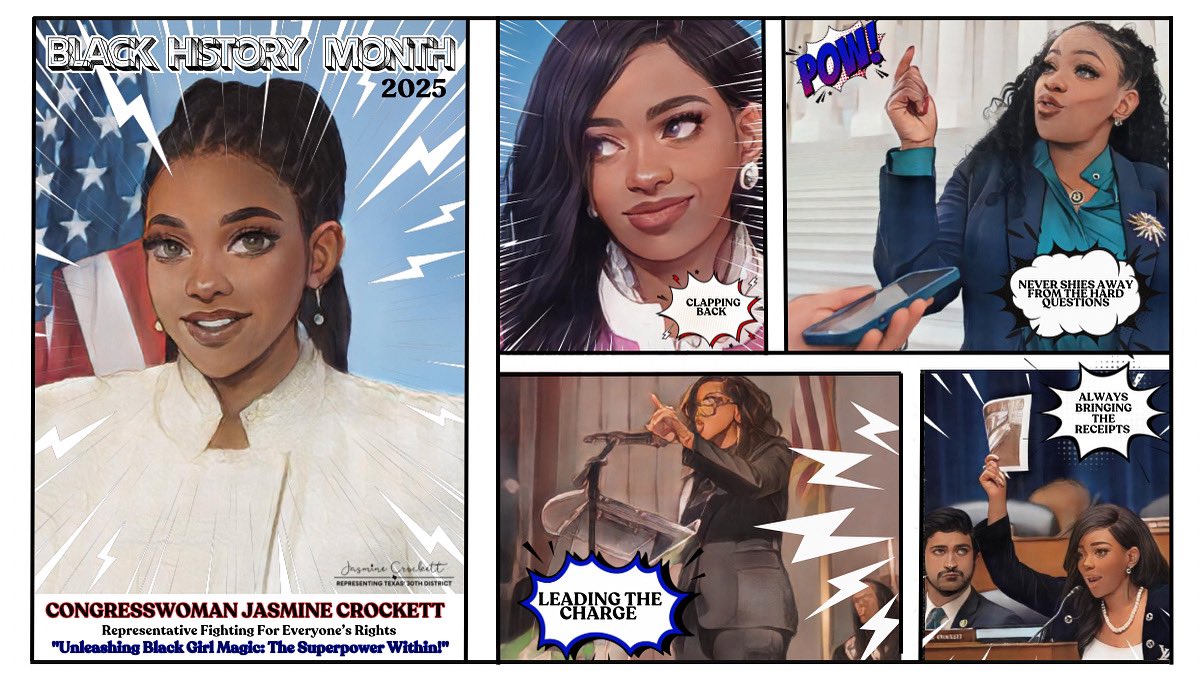 Happy Black History Month!

America is facing a SUPER villain, but we are the heroes of our own story.
 
With resilience, grace, &amp; unapologetic power, we rise. No villain can dim our light—our magic is unstoppable. My story is Unleashing Black Girl Magic: The Superpower Within!