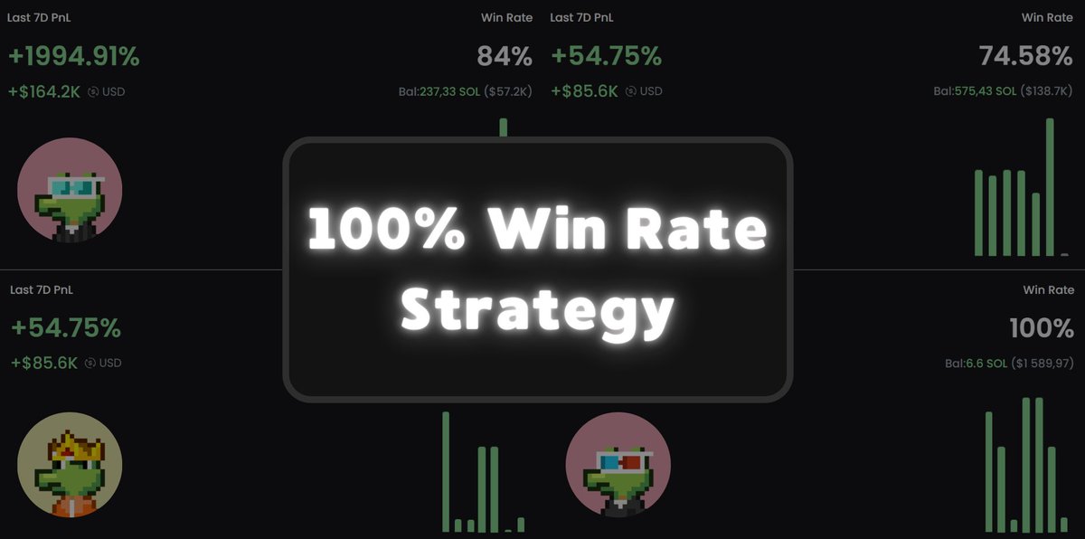 HarryTandy's tweet image. I FOUND A 100% WIN RATE STRATEGY

0.5 SOL + MY GUIDE gives you 100x

Here is my full strategy🧵👇