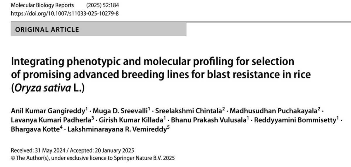 Happy to share first publication in 2025.