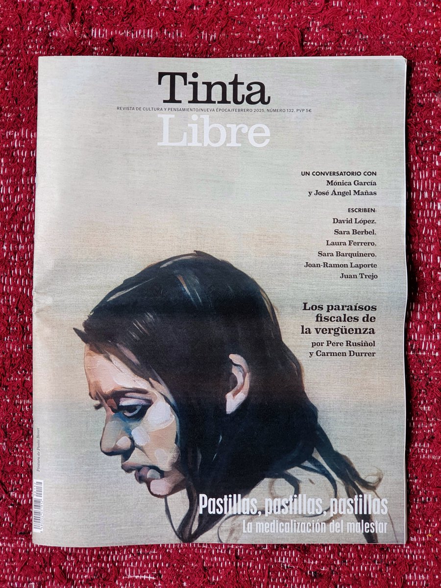 Sara Berbel Sánchez (@saraberbels) on Twitter photo Pastillas, pastillas, pastillas... Escribo en <a href="/_tintalibre/">TintaLibre</a> sobre la medicalización del malestar cotidiano y sus consecuencias. Apunto también las alternativas que ayudan a superar los episodios, tan humanos, de tristeza, pérdida, desmotivación, dispersión o desconcentración. Pastillas, pastillas, pastillas... Escribo en <a href="/_tintalibre/">TintaLibre</a> sobre la medicalización del malestar cotidiano y sus consecuencias. Apunto también las alternativas que ayudan a superar los episodios, tan humanos, de tristeza, pérdida, desmotivación, dispersión o desconcentración.