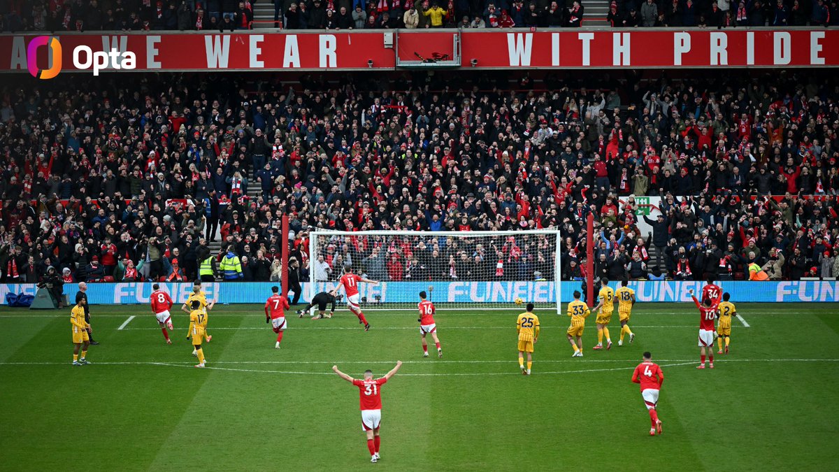 5 - Nottingham Forest are only the second side in Premier League history to lose a game by 5+ goals and then follow it up by immediately winning their next in the competition by 5+, after Sheffield Wednesday in November 1997 (1-6 v Man Utd, 5-0 v Bolton). Response.