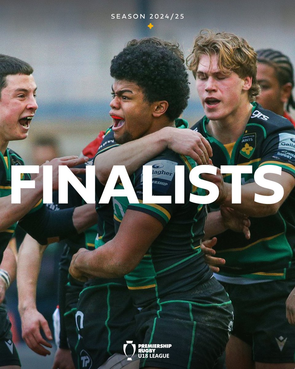 Saints Rugby Academy (@saintsrugbyacad) on Twitter photo Today's win means we are into the <a href="/premrugby/">PREM Rugby</a> U18 League Final for the fourth consecutive season 🙌 Today's win means we are into the <a href="/premrugby/">PREM Rugby</a> U18 League Final for the fourth consecutive season 🙌
