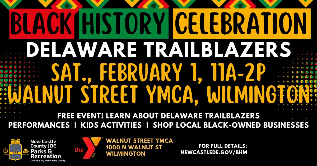 We are deeply honored to be recognized with the 2025 Delaware Trailblazer Award during Black History Month! A huge thank you to New Castle County, DE Parks &amp; Recreation, &amp; the YMCA of Walnut Street for celebrating the Delaware Black Chamber of Commerce and supporting our mission.