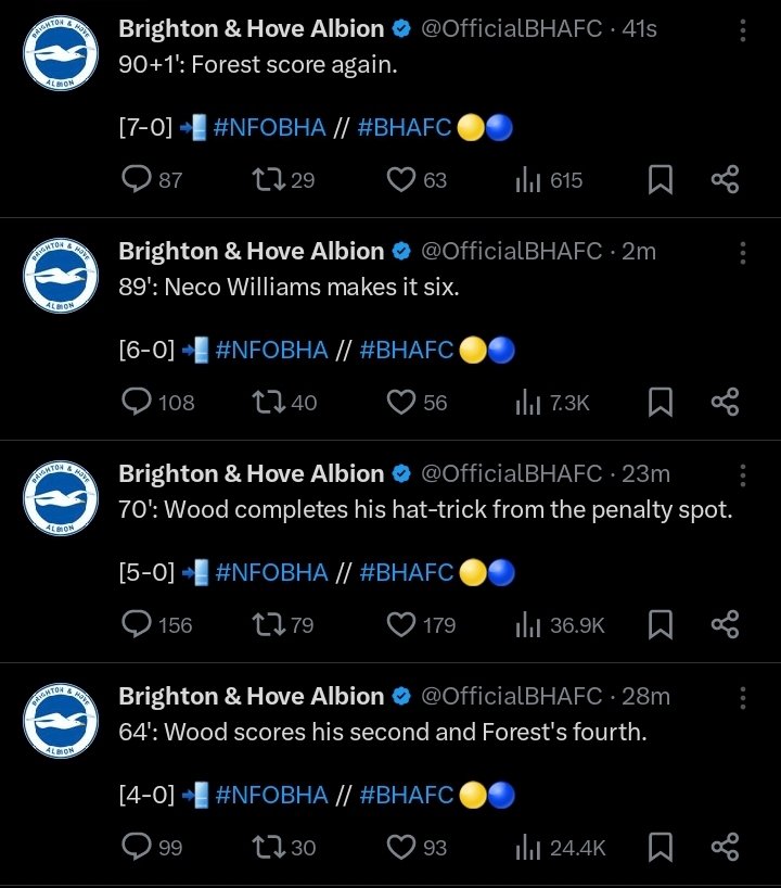 NickMrasta's tweet photo. @OfficialBHAFC What's this? A movie or something?? https://t.co/DfoogEZ3BT