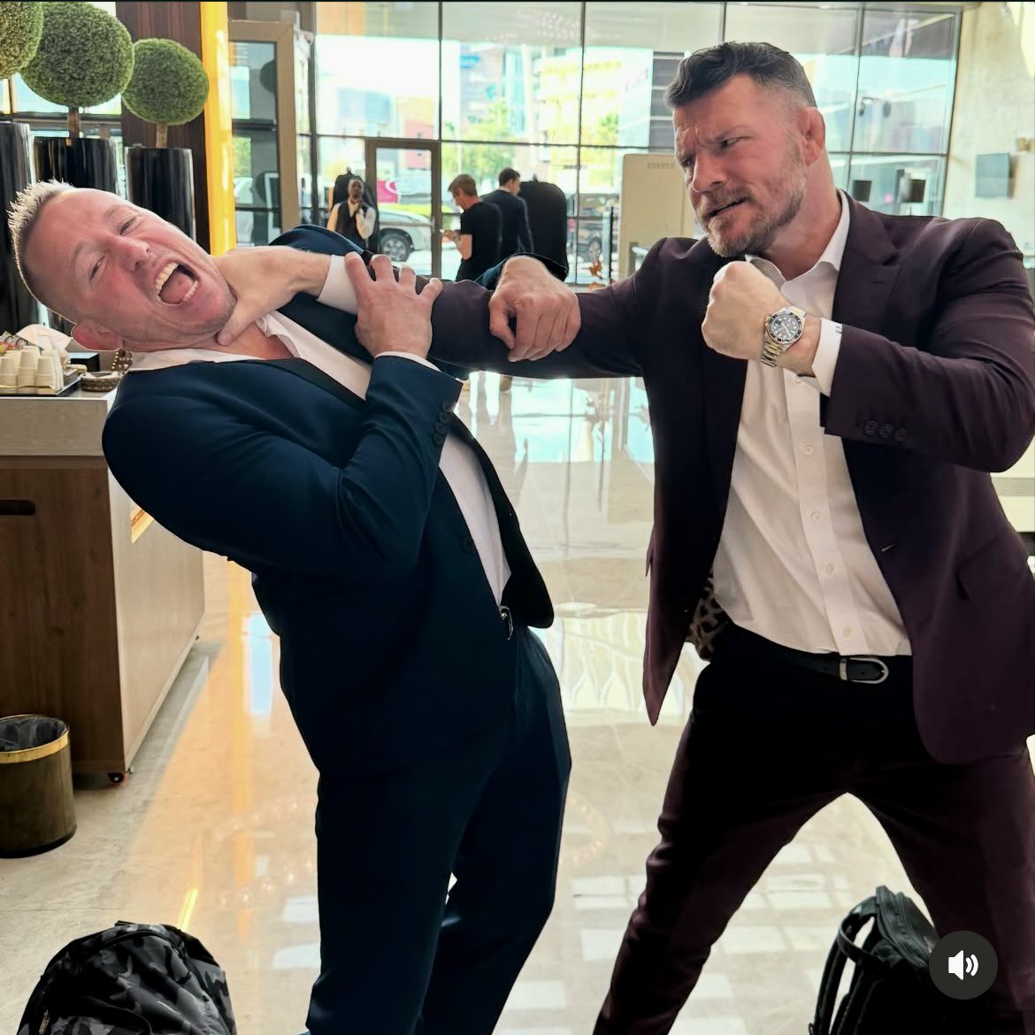 This crazy guy got me by surprise today! 😂 🤝