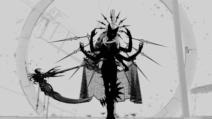 FF14でも人外ミラプリくんで、VRChatでも人外キャラクリしてる…