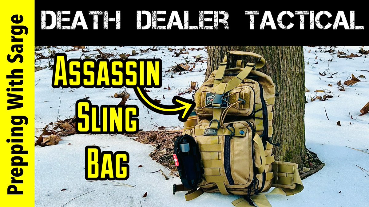 youtu.be/kc0A-Sh1IW8
In this video I unbox and review the DDT Assassin Sling Bag.  Enjoy! 

Tags: Survival, Bushcraft, Preppering, Prepper, Preppers, EDC, Get Home Bag, Bugout Bag, Bug Out Bag, Hiking, Backpacking