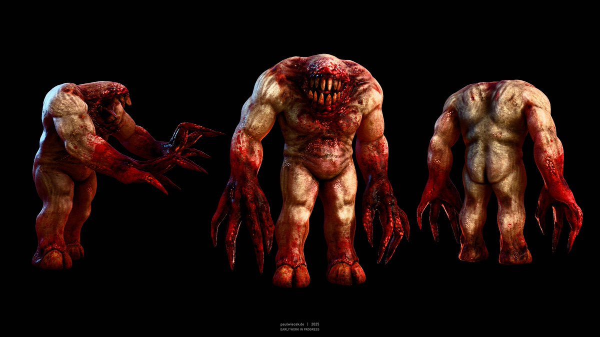 MrPaulDoubleyou's tweet photo. @DarthSateus Why dont we make iD ourself? :D
Already started "recreating" textures and monsters resembling iD Softwares artstyle for the fun of it. How is this so far?
#Quakelike https://t.co/58xINnqFdr