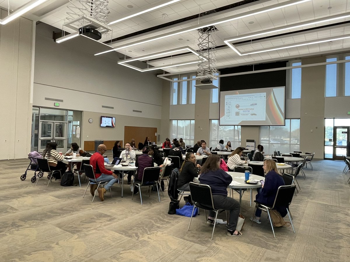 CSTAGreaterHou's tweet image. The morning is looking bright at First Who’s Coding Houston Greater Houston VSTA Conference! #HoustonCodes