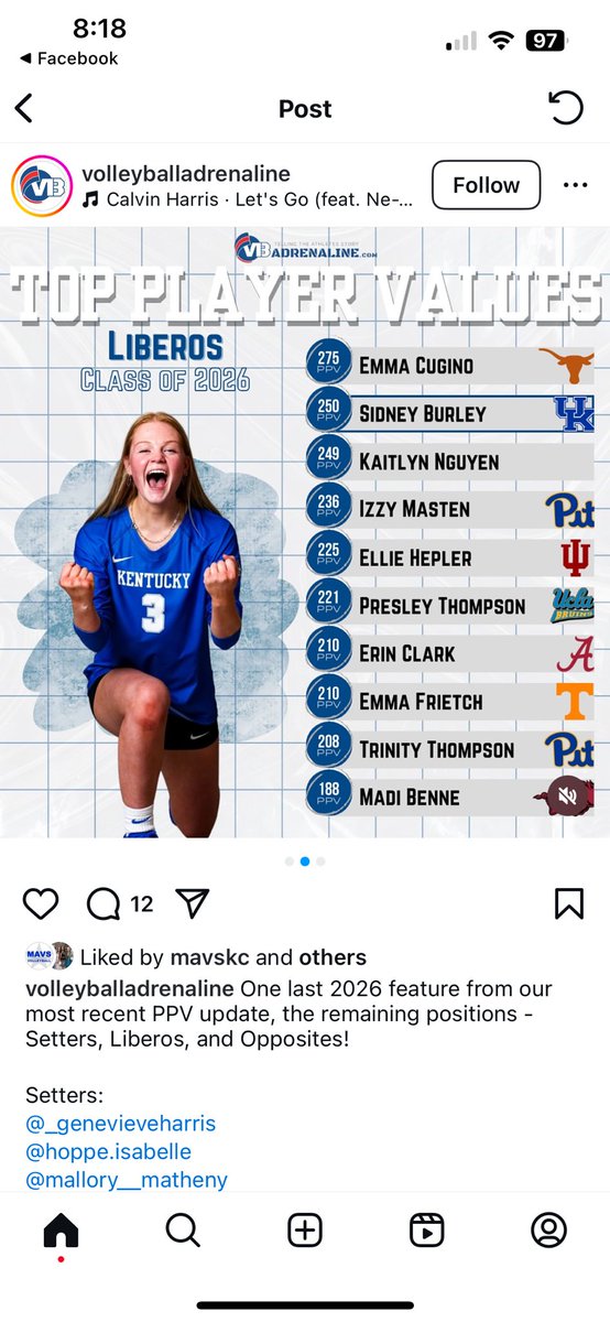 Our very own <a href="/madibenne/">madi benne</a> 👏🏐