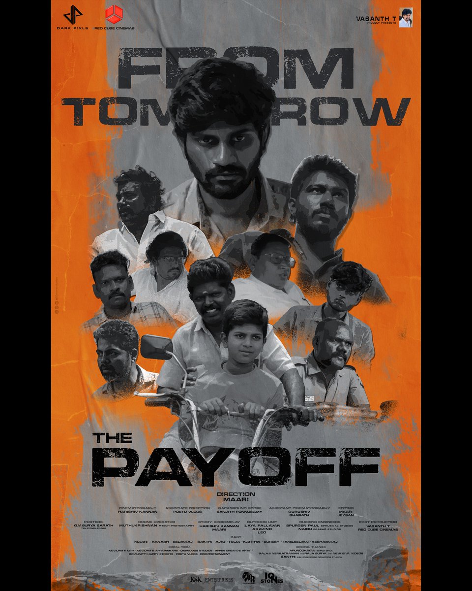 10stonesstudios's tweet image. They’ve lived the story. Now, it’s your turn to witness it. 🌟
FROM TOMORROW...  

Teaser:  youtu.be/DB7shE5SJQc?si…

#shortfilm #shortfilms #payoff #thepayoff #kovilpatti #kovilpattishortfilm #kovilpatti_city #indiefilm