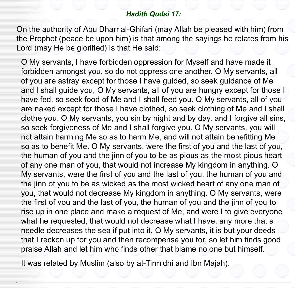 shohlution's tweet photo. @eddthinksdesign @amirahamidi_ I always share these hadith qudsi when one complains they felt unloved by Allah SWT.

Under Qada and Qadr, everything happened because of His Decree, even in remembrance to Him. Whenever you think of Allah it’s because He had Willed it to happen. 

Isn’t that love? https://t.co/GVNsFBEJna