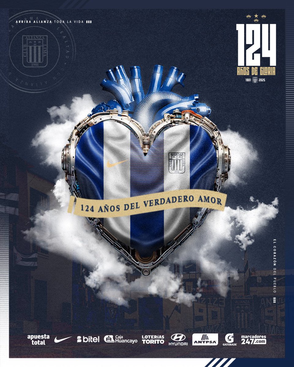 ¡𝑨𝒓𝒓𝒂𝒏𝒄𝒂𝒎𝒐𝒔 𝒏𝒖𝒆𝒔𝒕𝒓𝒐 𝒎𝒆𝒔! 👏🏾

𝑴𝒆𝒔 𝒅𝒆𝒍 𝒗𝒆𝒓𝒅𝒂𝒅𝒆𝒓𝒐 𝒂𝒎𝒐𝒓. 💙

¡𝑨𝒓𝒓𝒊𝒃𝒂 𝑨𝒍𝒊𝒂𝒏𝒛𝒂 𝒕𝒐𝒅𝒂 𝒍𝒂 𝒗𝒊𝒅𝒂! 🙌🏾

#ConAlianzaSiempre 
#124AñosDeGloria
#ElVerdaderoAmor