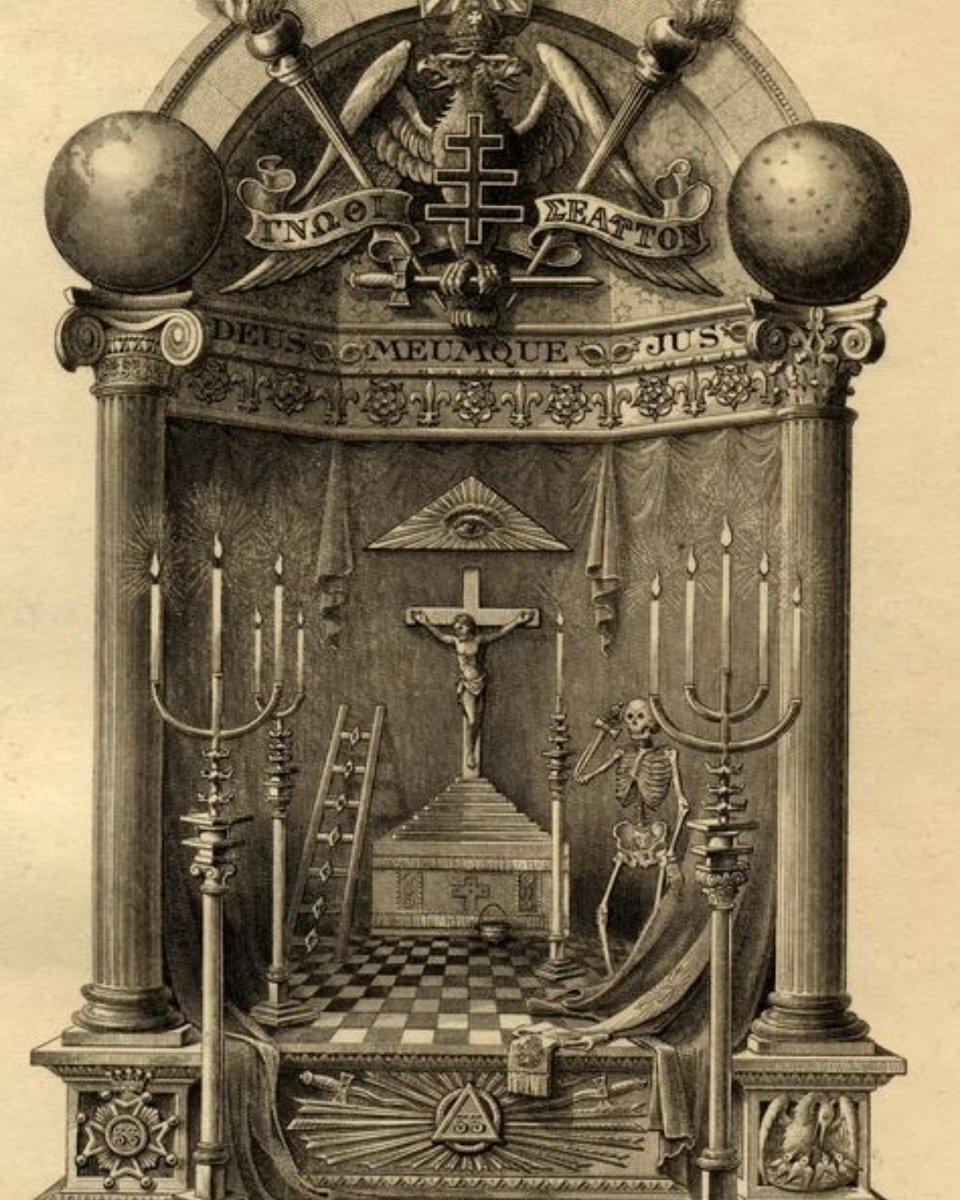 The human heart is a crypt, the burial place of the soul during its material incarnation. Only by journeying to this Sacred Vault, clearing away its cobwebs and illuminating once more the mysteries concealed there can we reveal the true being of Man.