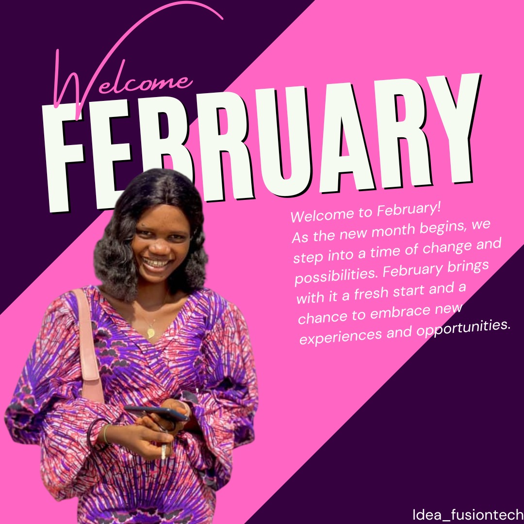 TechByFay's tweet image. Happy New Month!💜