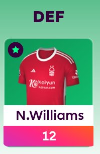 FplRhod's tweet photo. @allaboutfpl Didn't sell Chris Wood 🤩 but this man 2nd sub 🫤 https://t.co/RqqFFY5eOg