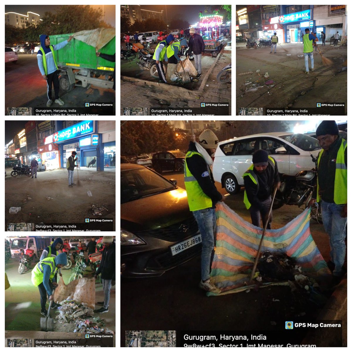 MCManesar's tweet photo. Sector 1 Market, clean and bright!
Let's keep it that way, day and night!
Please don't litter, and let's do our part,
To keep our streets clean, and our community's heart - @RenuSogan
#CleanStreets #NightSweeping #Sector1Market #SS2024
#CleanManesar https://t.co/pzz356z14n
