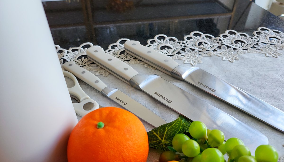 ✨ Upgrade Your Kitchen Game! ✨

Say goodbye to dull knives and hello to precision cutting with our High Carbon Stainless Steel Kitchen Knife Set! 

These knives are durable, safe, and built to withstand the test of time. 

💥 Special Price: KES 2,950 💥
📩 DM us to order