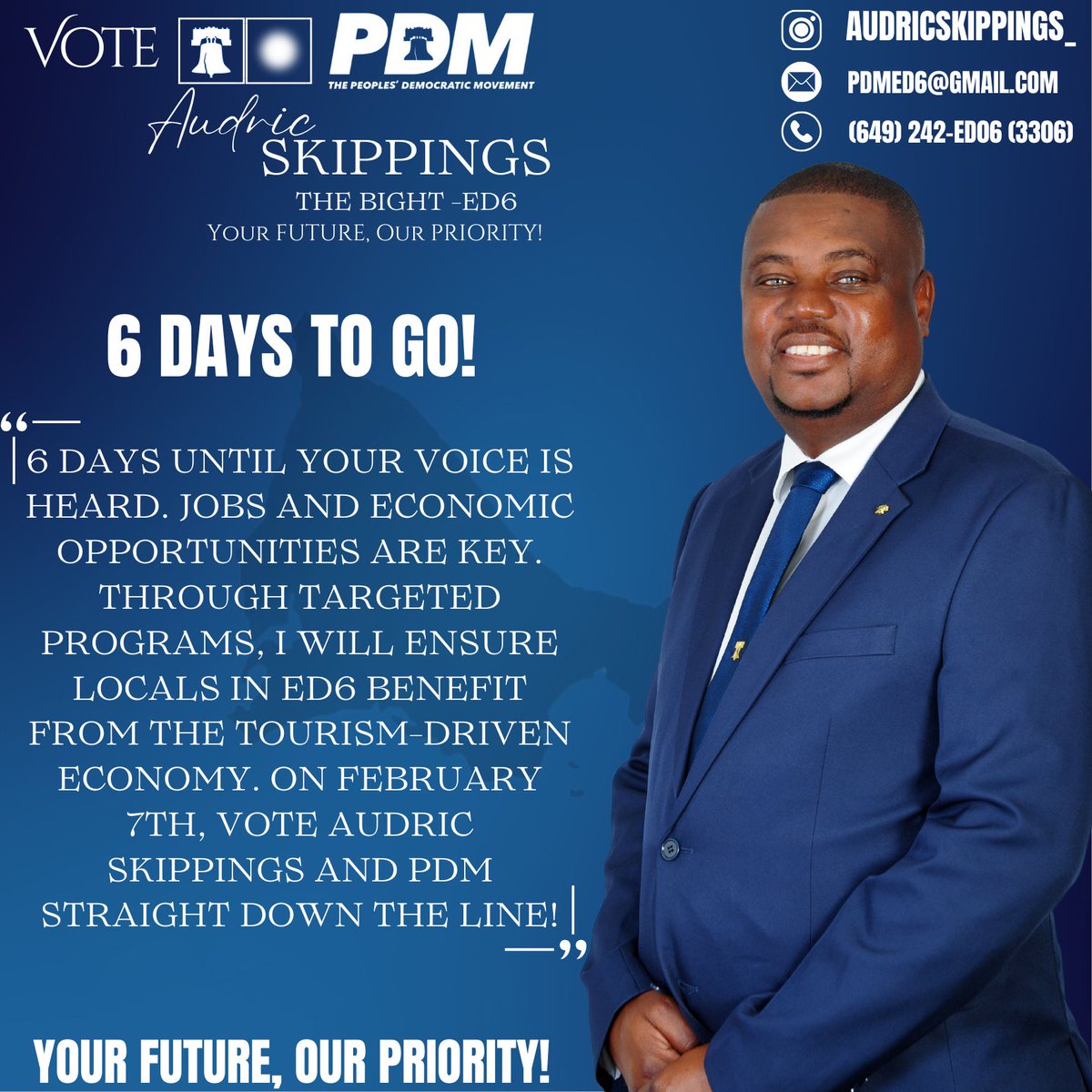 Hon.Audric Skippings (@audricskippings) on Twitter photo 