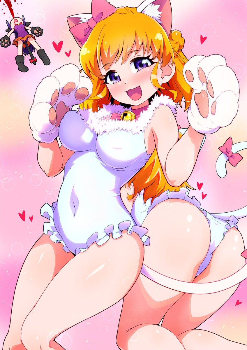 「HAHAHA!みんな何言ってんだ、こんなどエロいのが公式なはずないでしょ。 」|💉💉キュアリュータ💉💉のイラスト