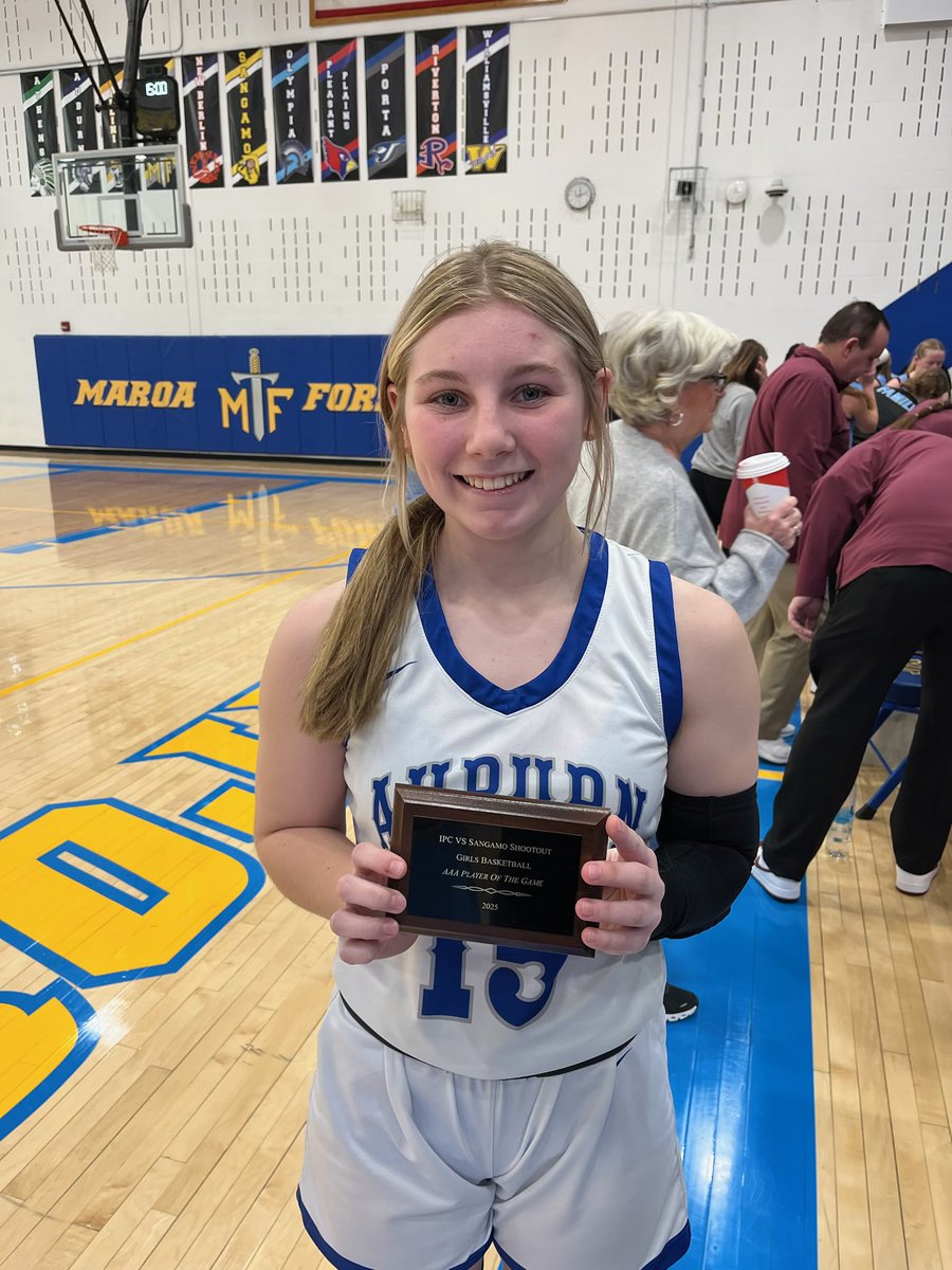 MFHSTrojansAthletics (@mfhsathletics) on Twitter photo The <a href="/OSheaBuilders/">O'Shea Builders</a> Sangamo vs IPC Shootout Games 1 and 2 results
<a href="/AuburnTrojans/">Auburn High School</a> over <a href="/SJOSpartans/">St. Joseph-Ogden HS</a>
<a href="/WeAreICSports/">The Illini Central Sports Network</a> over <a href="/PrairieCentral/">Prairie Central</a>
AAA Trophies Players of the Game
Megan Hughes- Illini Central
Addi Jones- Auburn
<a href="/sangamoconf/">Sangamo Conference</a> <a href="/IlliniPrairie/">Illini Prairie Conference</a> The <a href="/OSheaBuilders/">O'Shea Builders</a> Sangamo vs IPC Shootout Games 1 and 2 results
<a href="/AuburnTrojans/">Auburn High School</a> over <a href="/SJOSpartans/">St. Joseph-Ogden HS</a>
<a href="/WeAreICSports/">The Illini Central Sports Network</a> over <a href="/PrairieCentral/">Prairie Central</a>
AAA Trophies Players of the Game
Megan Hughes- Illini Central
Addi Jones- Auburn
<a href="/sangamoconf/">Sangamo Conference</a> <a href="/IlliniPrairie/">Illini Prairie Conference</a>