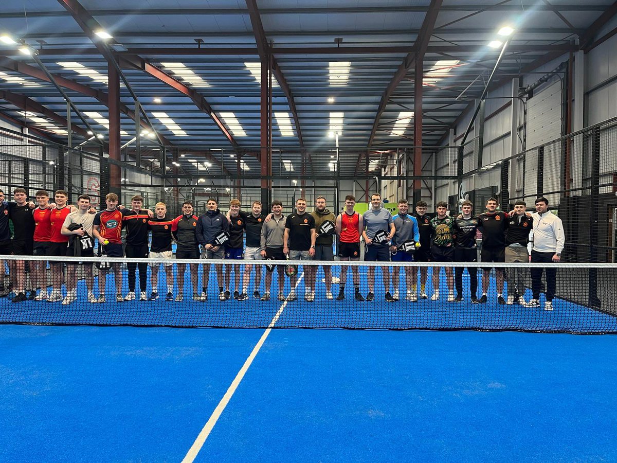 Great bonding sessions by the Smith O’Briens, Killaloe, hurling team this morning here at Padel LK. Thanks for coming lads, and best of luck this year! 🎾