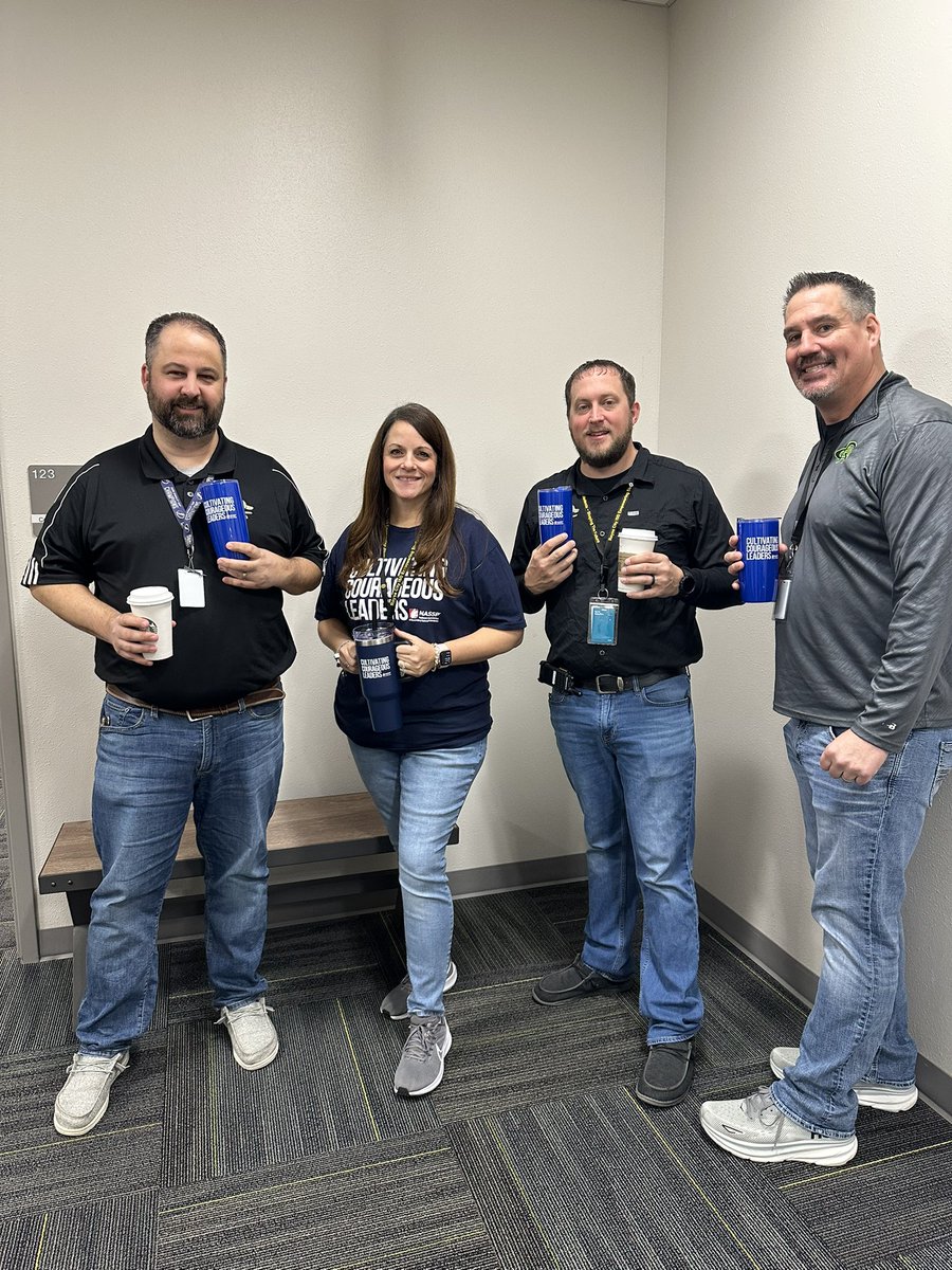 Spent some valuable time discussing staff morale and wellness. Looking also at professional development opportunities for teacher leaders! #CultivatingCourageousLeaders <a href="/NASSP/">National Assoc. of Secondary School Principals</a>