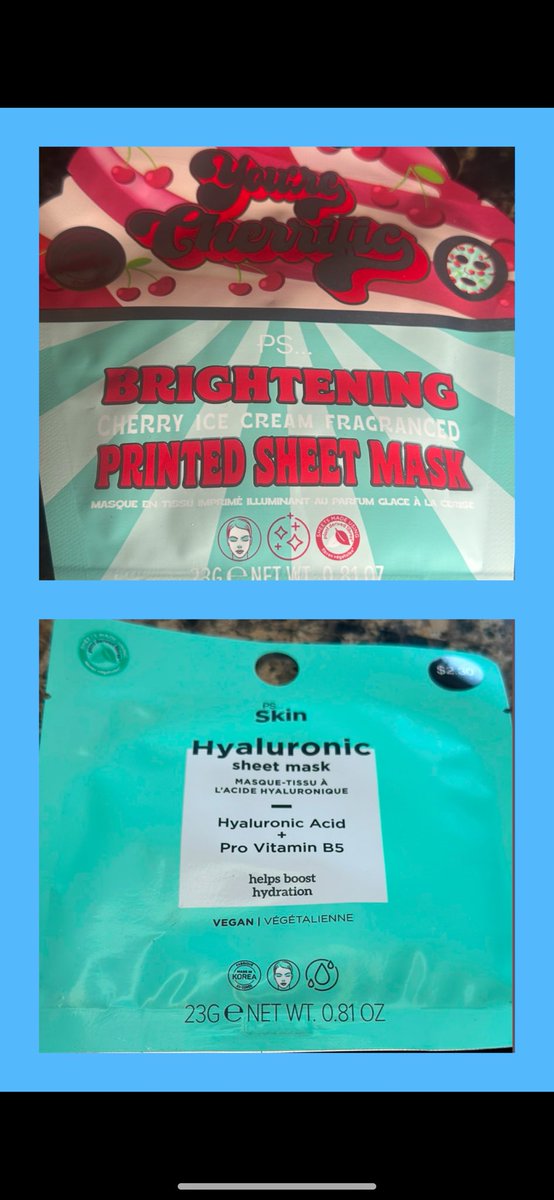 coolbeansanna's tweet image. Facemask finds from primark. #skincare #sheetmasks #brightening #hyaluronic #primark