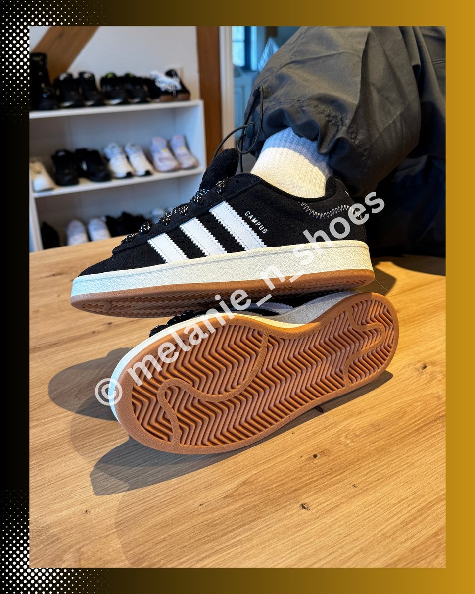 Melanie_n_Shoes's tweet photo. Here they are at last – the new Adidas Campus 00 in black, paired with white Adidas crew socks 😝♥️🥰😇 You like it?
#adidas #campus #adidascampus #adidasoriginals #adidasshoes #adidassneakers #adidasgirl #adidasgirls #SneakerFetish #ThreeStripesStyle #StreetwearBabe #SneakerLover #CasualChic #StripesOnStripes #RetroSneakers #UrbanFashion #KicksOfTheDay #SportyVibes #SneakerQueen #FreshKicks #StreetStyleVibes #SneakerAddict #SoleCollector #KickGameStrong #SneakerCulture #ChicAndSporty #Trendsetter