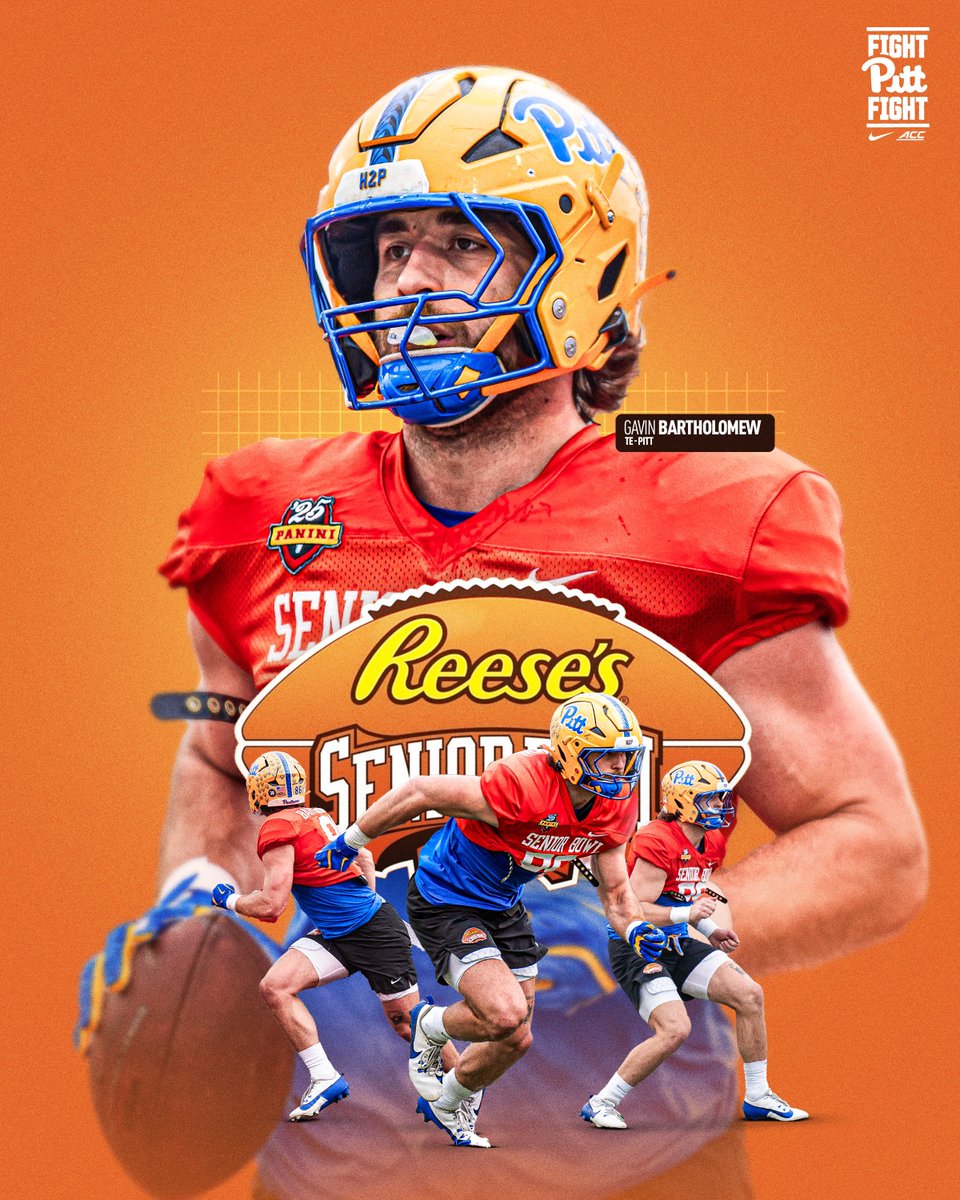 Pitt Football (@pitt_fb) on Twitter photo IT STARTS IN MOBILE 🤞
Good luck to our guy <a href="/GavinBartholom6/">Gavin Bartholomew</a> in today’s <a href="/seniorbowl/">Panini Senior Bowl</a> 💙💛
#HailToPitt IT STARTS IN MOBILE 🤞
Good luck to our guy <a href="/GavinBartholom6/">Gavin Bartholomew</a> in today’s <a href="/seniorbowl/">Panini Senior Bowl</a> 💙💛
#HailToPitt